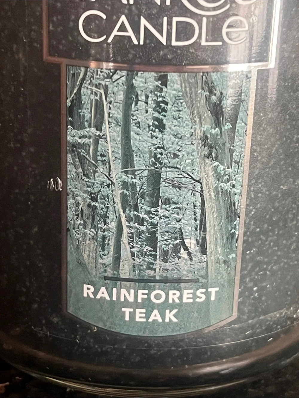 Yankee Candle Large Rainforest Teak Scented Jar 22 Oz